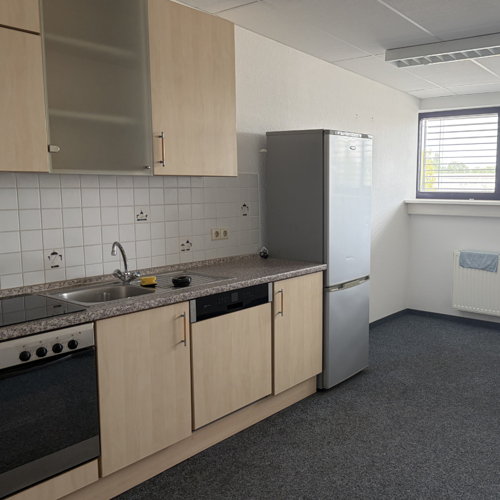Teeküche der Bürofläche im Objekt Arsterdamm 72 in Bremen